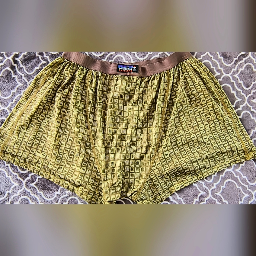 💛 Patagonia CAPALINE silk weight boxers vintage